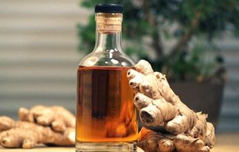 Ginger-based tincture - a popular remedy for men's health