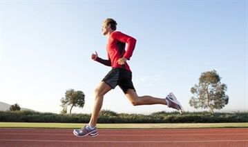 Running is a great exercise to improve a man's strength. 