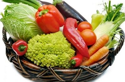 List of vegetables to increase power
