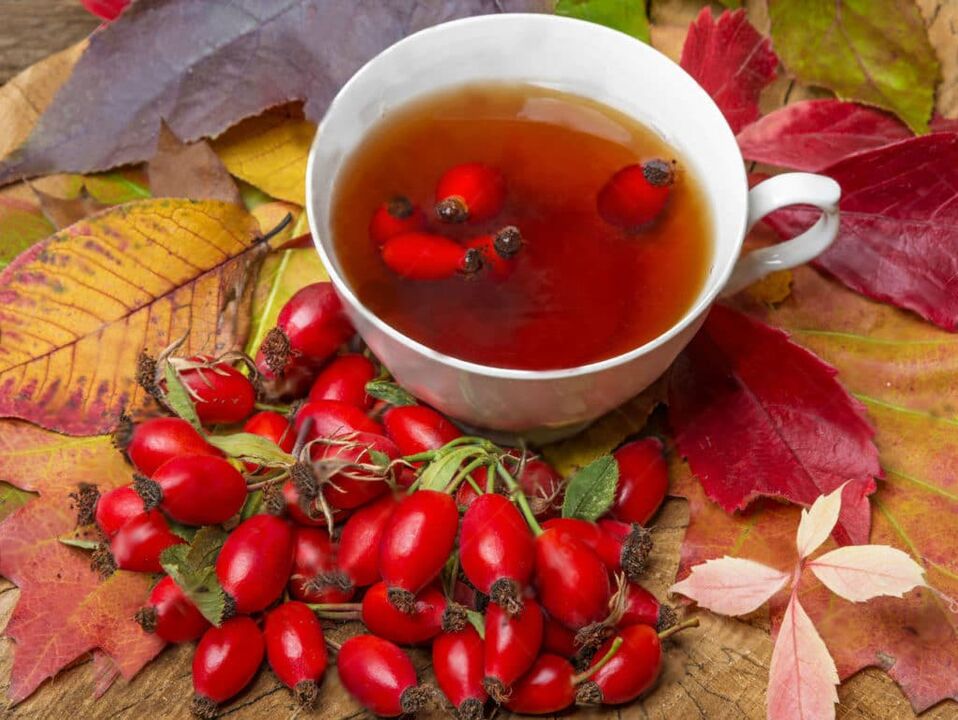 Rosehip will increase strength and protect against colds