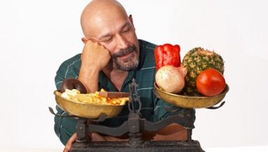 The impact of food on male power